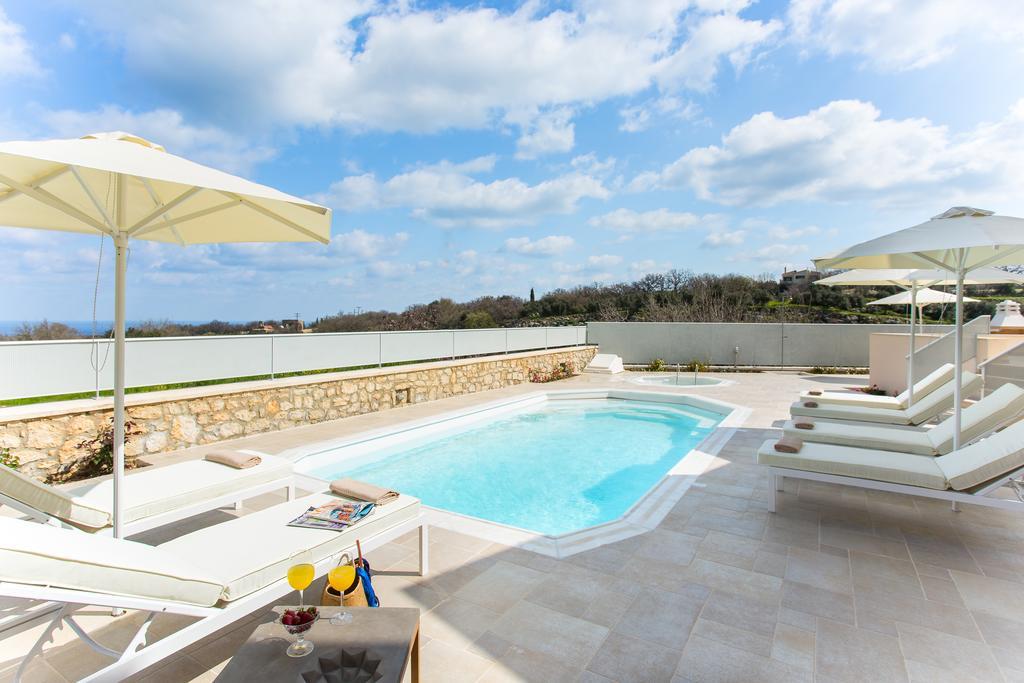 Deluxe Villa Ianthos - Outdoor Hot Tub & Kids Pool Gállos Extérieur photo