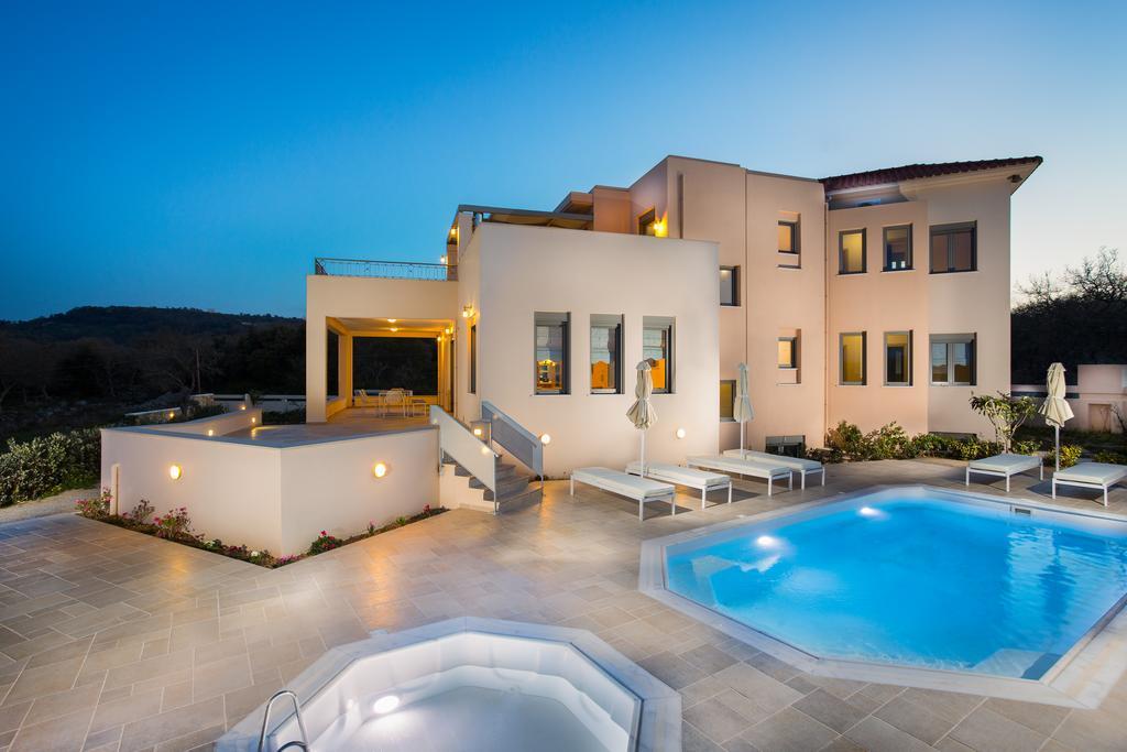 Deluxe Villa Ianthos - Outdoor Hot Tub & Kids Pool Gállos Extérieur photo