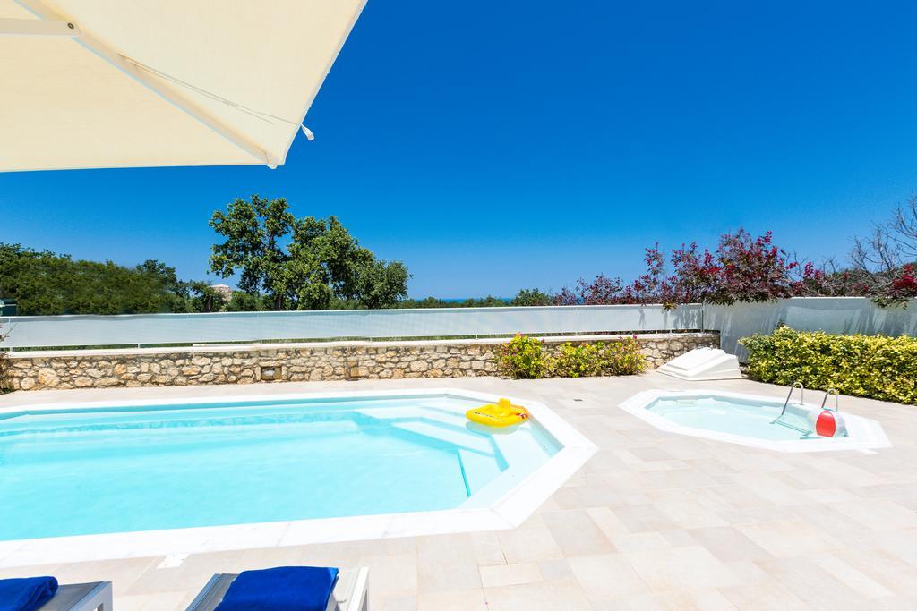 Deluxe Villa Ianthos - Outdoor Hot Tub & Kids Pool Gállos Extérieur photo