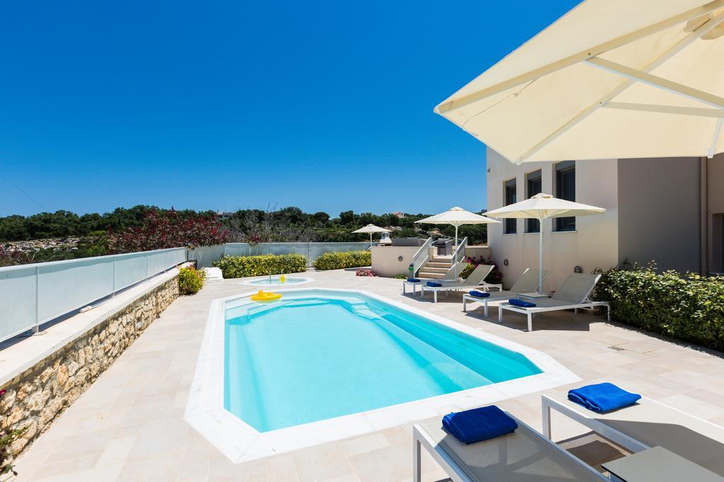 Deluxe Villa Ianthos - Outdoor Hot Tub & Kids Pool Gállos Extérieur photo